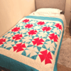Quilting Sewlutions Single Bed Topper / Throw
