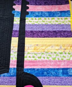 Quilting Sewlutions Quilted Guitar Wall Hanging