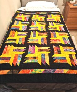 Quilting Sewlutions Single Bed Quilt / Lap Quilt