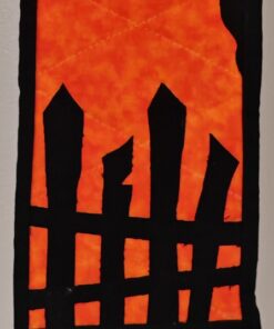 Quilting Sewlutions Quilted Halloween Wall Hanging