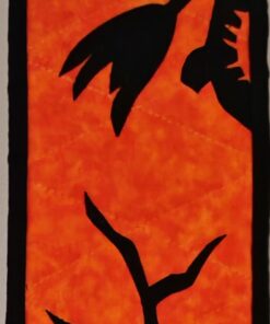 Quilting Sewlutions Quilted Halloween Wall Hanging